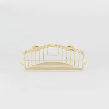 Deluxe Single Shampoo Holder - Gold